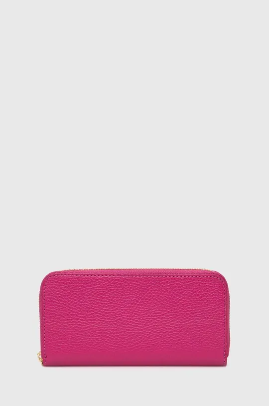 рожевий Шкіряний гаманець Answear Lab Жіночий
