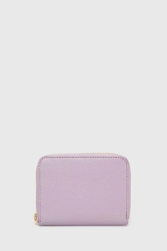 fialová Kožená peňaženka Answear Lab Dámsky