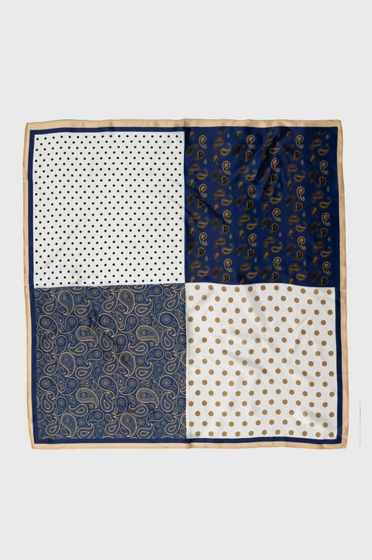 Answear Lab foulard in seta 694.CMS blu navy WZ24