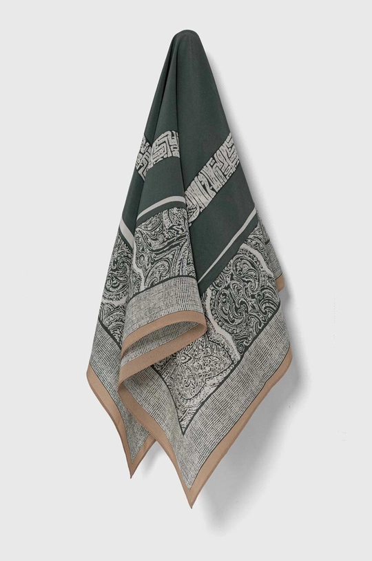 Answear Lab foulard in seta tessuto verde 701.CMS