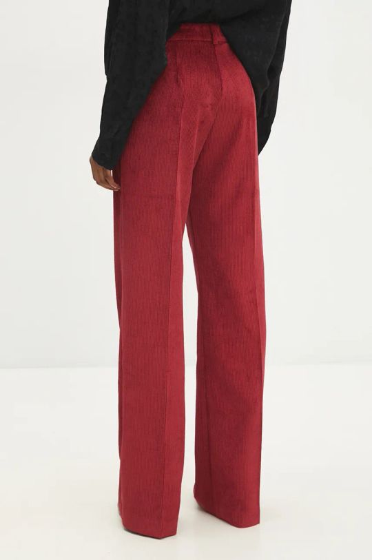 Abbigliamento Answear Lab pantaloni in velluto a coste hu0061.flk rosso