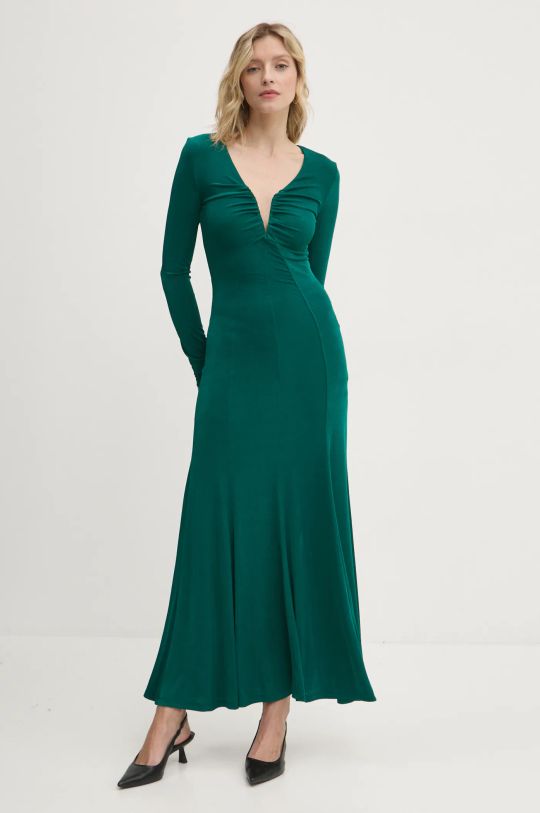 Answear Lab rochie LD064.HLK verde WZ24