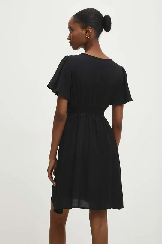 Одяг Бавовняна сукня Answear Lab 4211.fh чорний