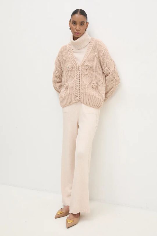 Answear Lab cardigan SP4208.UMS beige WZ24