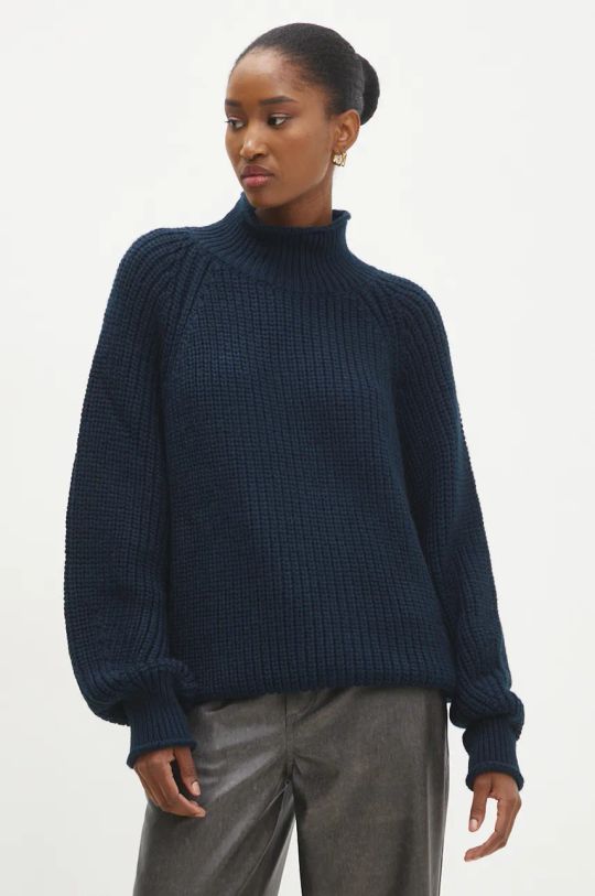 Answear Lab sweter granatowy 21506.tms