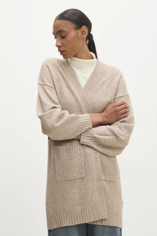 Answear Lab cardigan beige N7128.hos