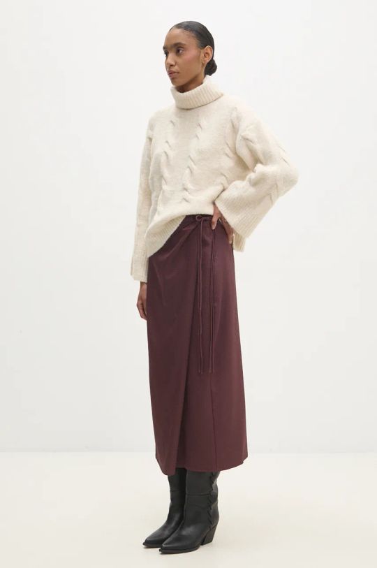 Answear Lab maglione in lana 9294.fos beige WZ24