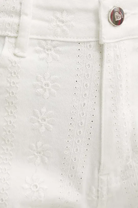 biela Rifľové krátke nohavice Answear Lab
