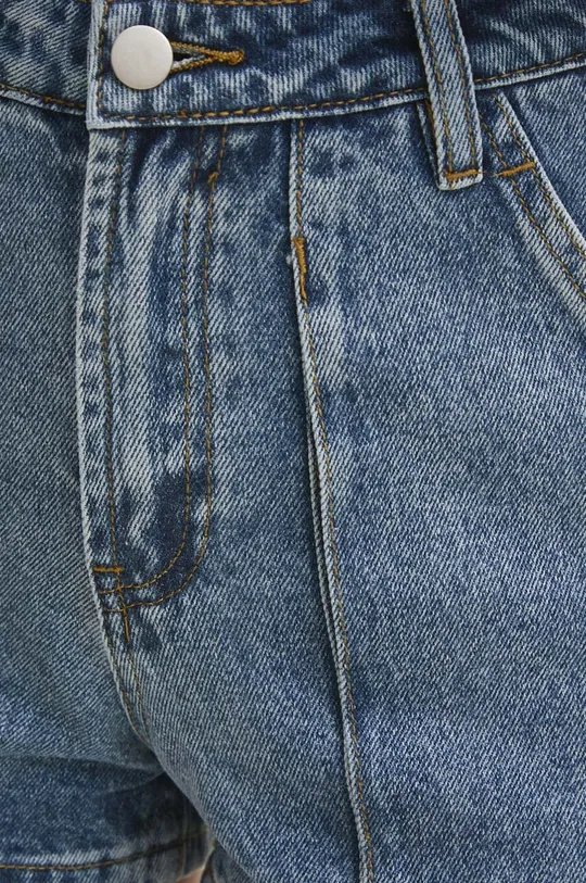 niebieski Answear Lab szorty jeansowe