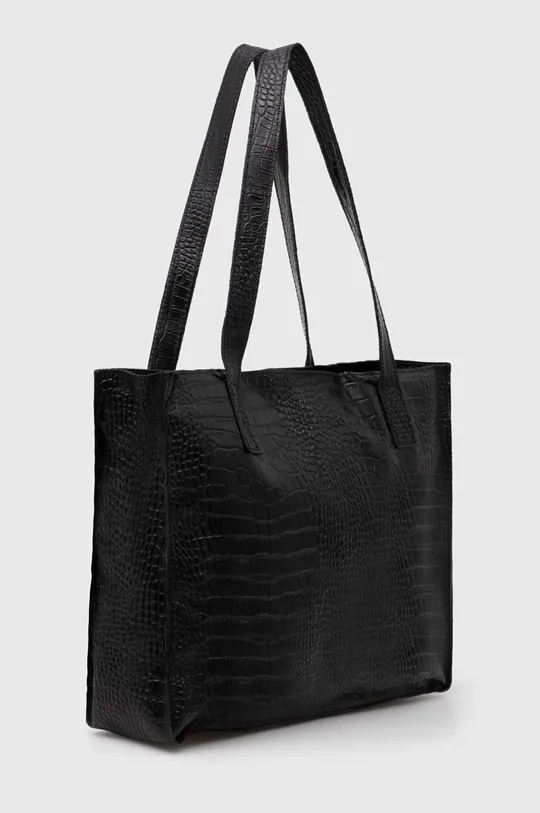 Шкіряна сумочка Answear Lab чорний