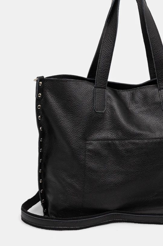 Accessori Answear Lab borsa a mano in pelle m.01472.hos nero