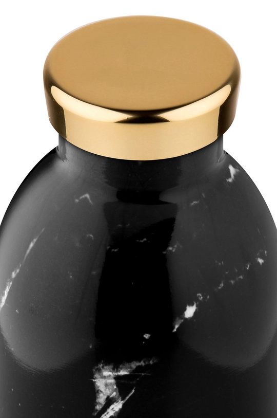 24bottles - Θερμικό μπουκάλι Clima Black Marble 500ml μαύρο