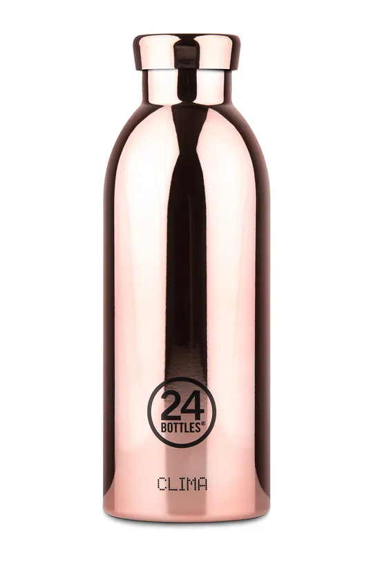 ροζ 24bottles - Θερμικό μπουκάλι Clima Rose Gold 500ml Γυναικεία