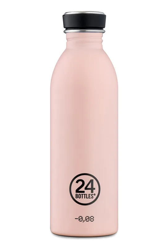 roza 24bottles - Boca Urban Bottle Dusty Pink 500ml Ženski