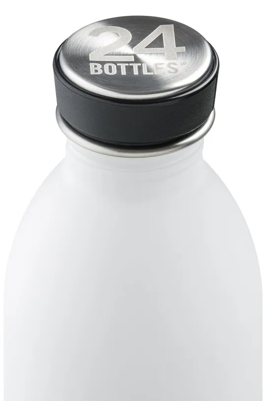 Láhev 24bottles Urban Bottle Ice White 500ml bílá