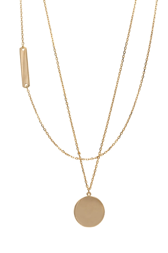 oro ANIA KRUK collana in argento placcato oro Believe Donna