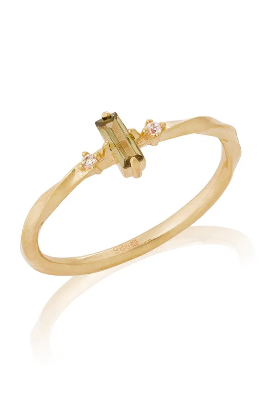 золотий Срібний перстень з позолотою ANIA KRUK Sugar Жіночий