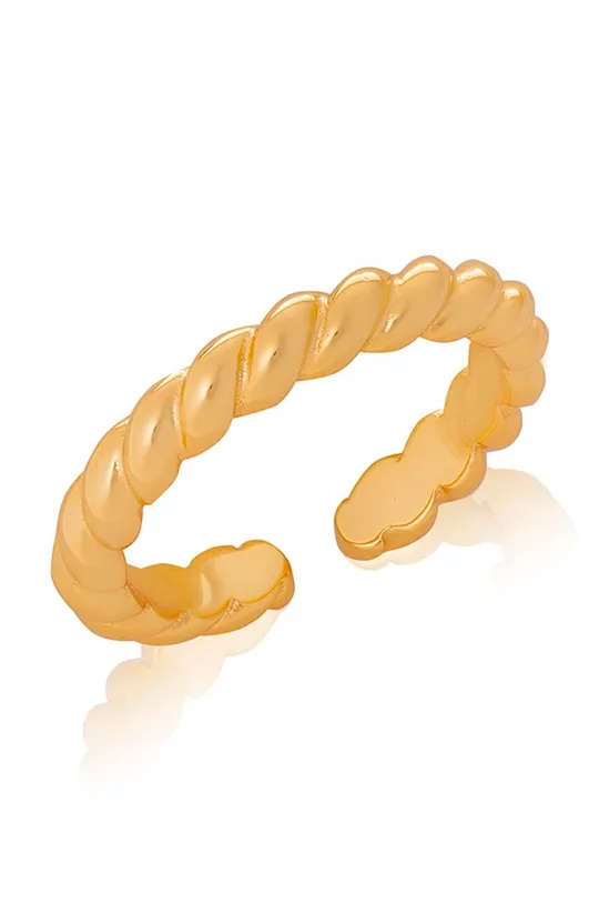 золотий Позолочений перстень ANIA KRUK VINTAGE Жіночий