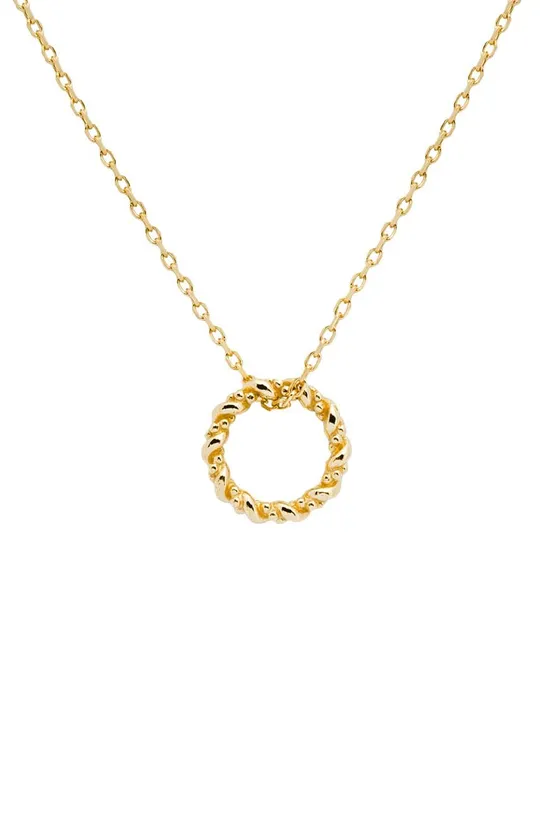 zlatá Strieborný pozlátený náhrdelník ANIA KRUK SUMMER Dámsky