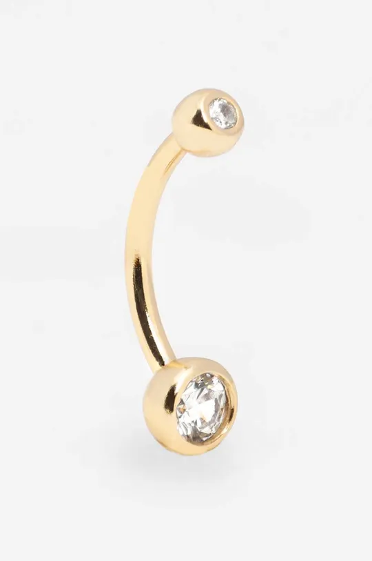 Pozlačen piercing za popek ANIA KRUK ROCK IT zlata