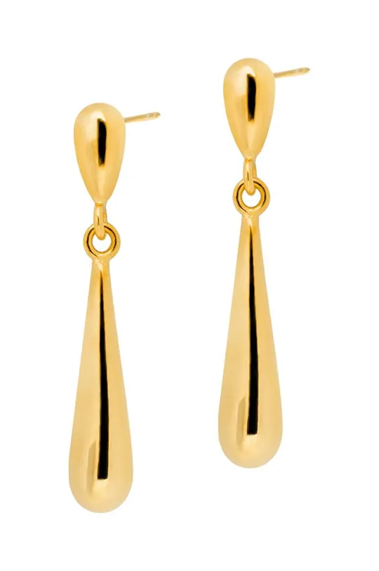 χρυσαφί Επιχρυσωμένα σκουλαρίκια ANIA KRUK BLAIR Γυναικεία