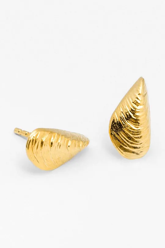 Серебряные серьги с позолотой ANIA KRUK ARIEL золотой