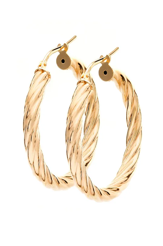 χρυσαφί Επιχρυσωμένα σκουλαρίκια ANIA KRUK TRENDY Γυναικεία