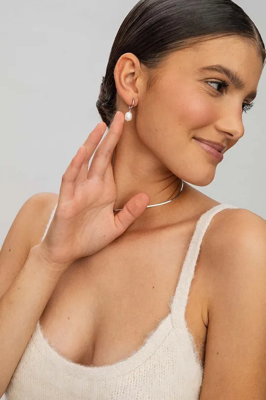 Ασημένια σκουλαρίκια ANIA KRUK ARIEL Γυναικεία
