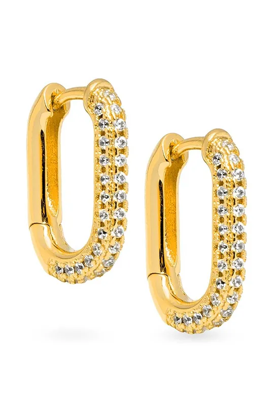 χρυσαφί Επιχρυσωμένα σκουλαρίκια ANIA KRUK GLAMOUR Γυναικεία