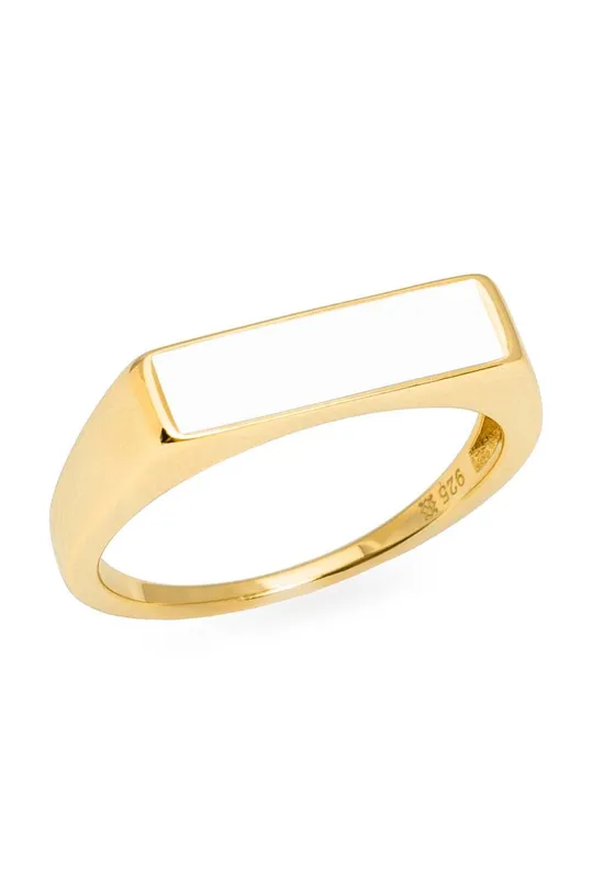 золотий Срібний перстень з позолотою ANIA KRUK SUGAR Жіночий