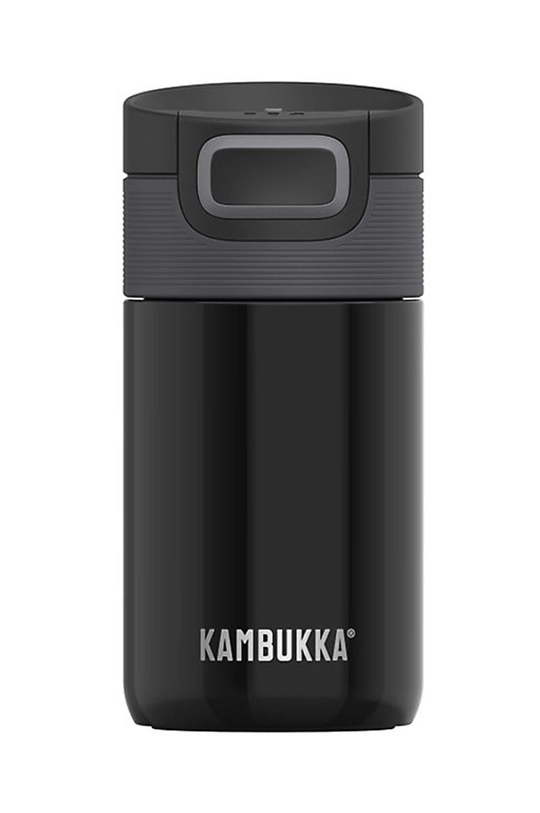 czarny Kambukka kubek termiczny Etna 300ml Pitch Black Męski