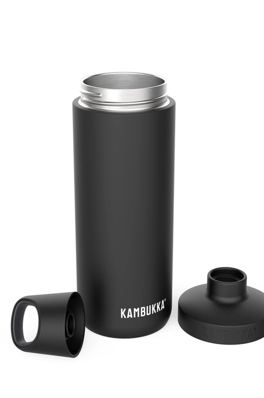 μαύρο Kambukka - Θερμικό μπουκάλι 500 ml Reno Insulated 500ml Powdercoated Matte Black