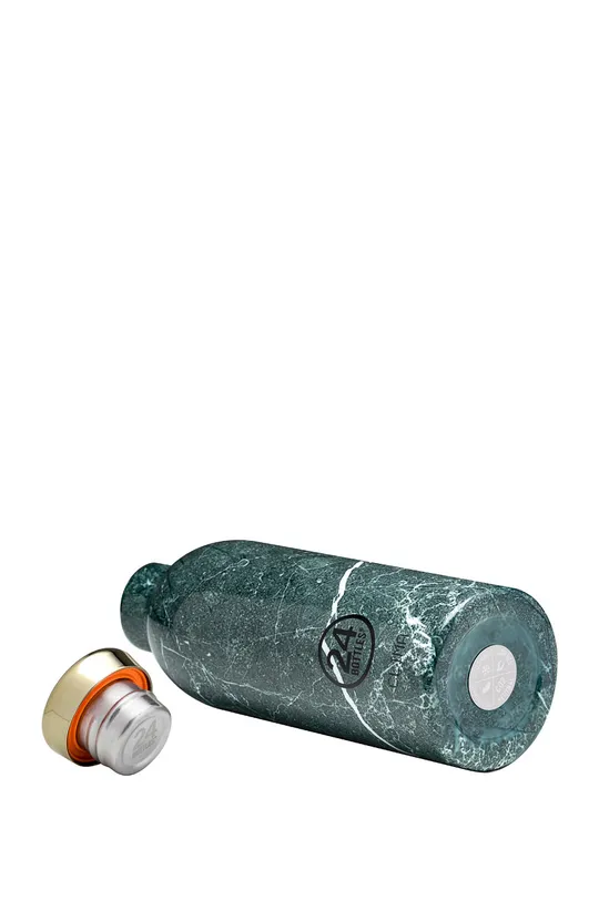 tyrkysová 24bottles - Termo fľaša Clima Green Marble 500ml