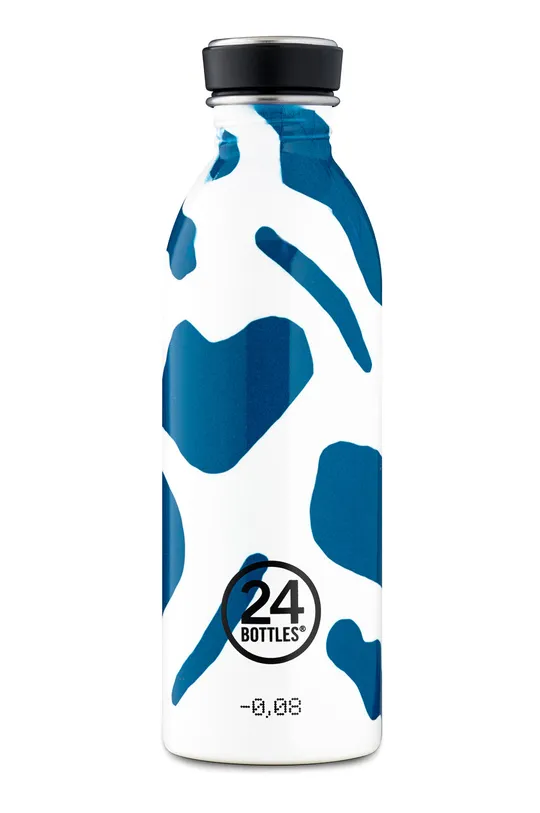 biały 24bottles butelka Urban Bottle Lake Print 500ml Unisex