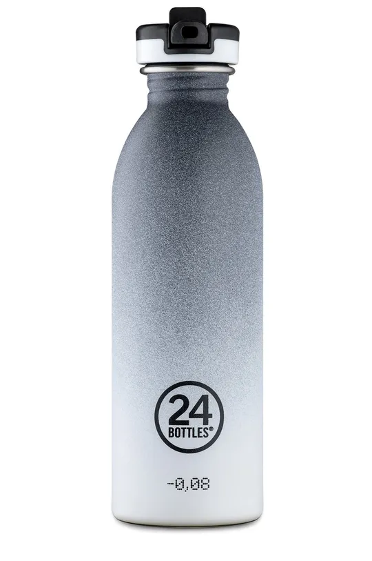 μαύρο 24bottles - Μπουκάλι Urban Bottle Tempo Grey 500ml Unisex