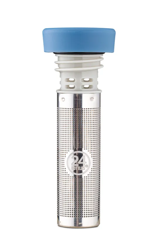 modrá 24bottles - Infúzor pre termo fľašu Clima Infuser Lid Light Blue Unisex