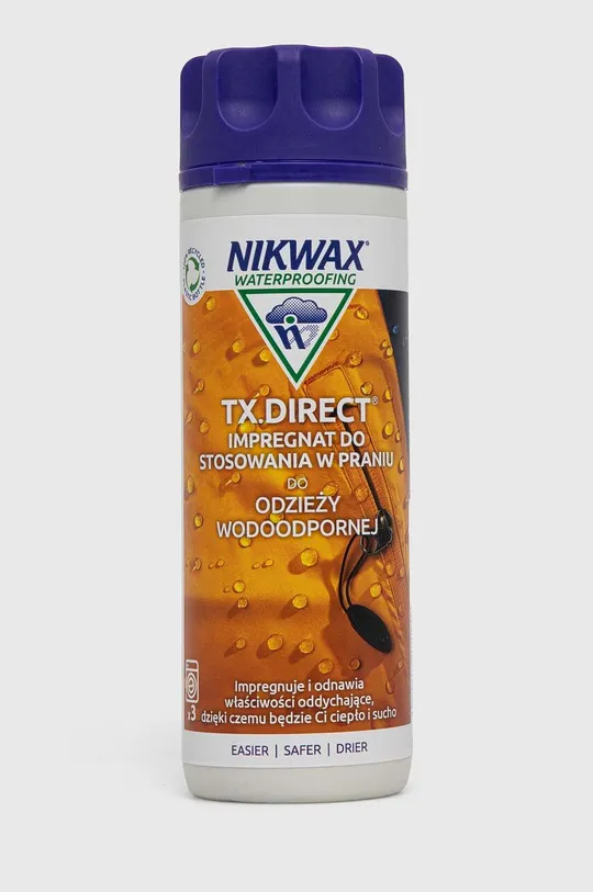 transparentny Nikwax impregnat do odzieży przeciwdeszczowej TX.Direct® Wash-In 300 ml Unisex