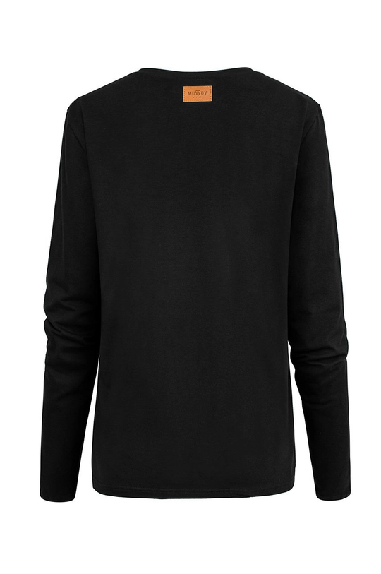 μαύρο Longsleeve MUUV. Basic