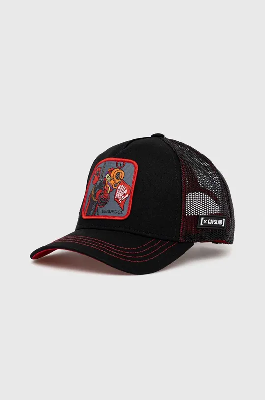 μαύρο Καπέλο Capslab X Marvel Ανδρικά