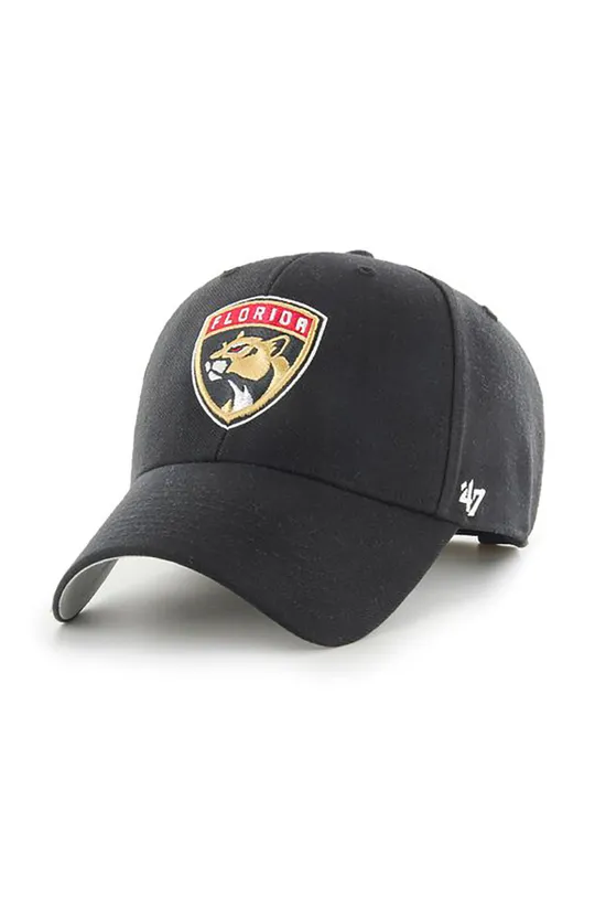 чёрный Кепка 47 brand Nhl Florida Panthers Unisex