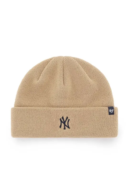 μπεζ Καπέλο 47brand Mlb New York Yankees Unisex
