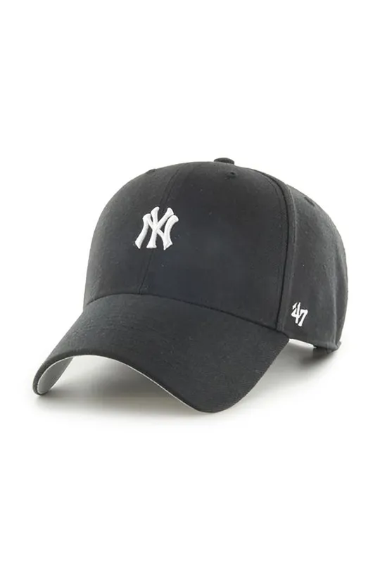 чёрный Кепка 47 brand Mlb New York Yankees Unisex