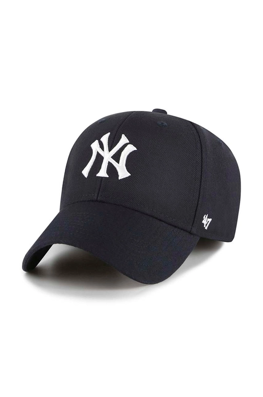 тёмно-синий Кепка из смесовой шерсти 47brand Mlb New York Yankees Unisex