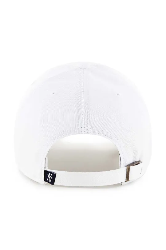 47 brand czapka z daszkiem bawełniana MLB New York Yankees biały