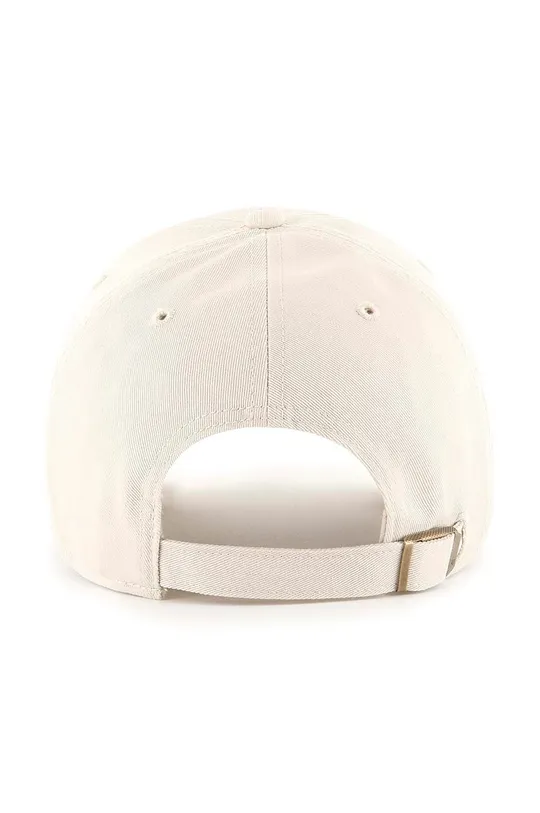 Βαμβακερό καπέλο του μπέιζμπολ 47brand Mlb New York Yankees μπεζ