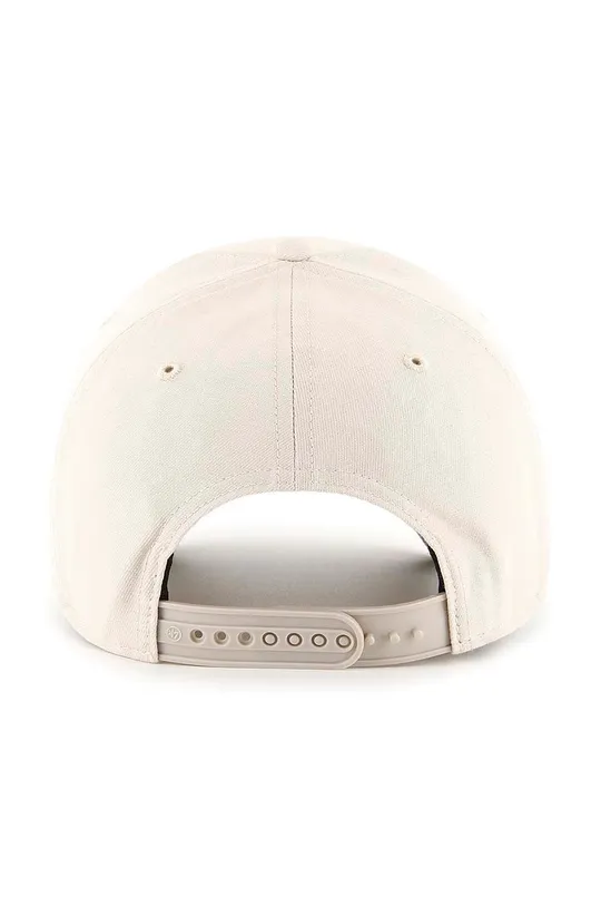 Βαμβακερό καπέλο του μπέιζμπολ 47brand Mlb New York Yankees μπεζ