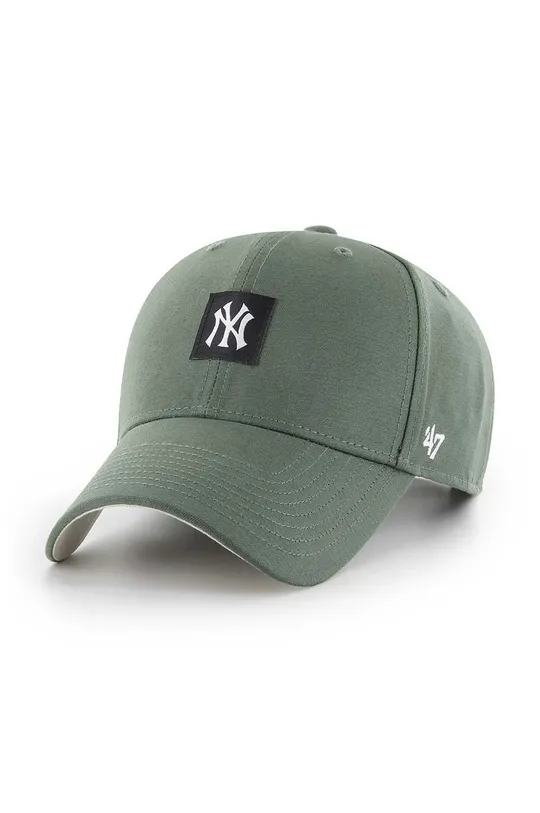 πράσινο Βαμβακερό καπέλο του μπέιζμπολ 47brand Mlb New York Yankees Unisex