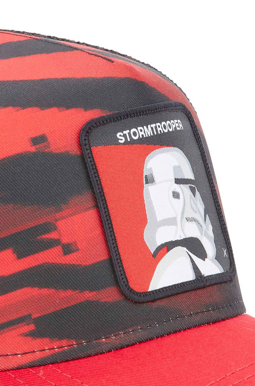 Capslab czapka X STAR WARS kolor czerwony z aplikacją