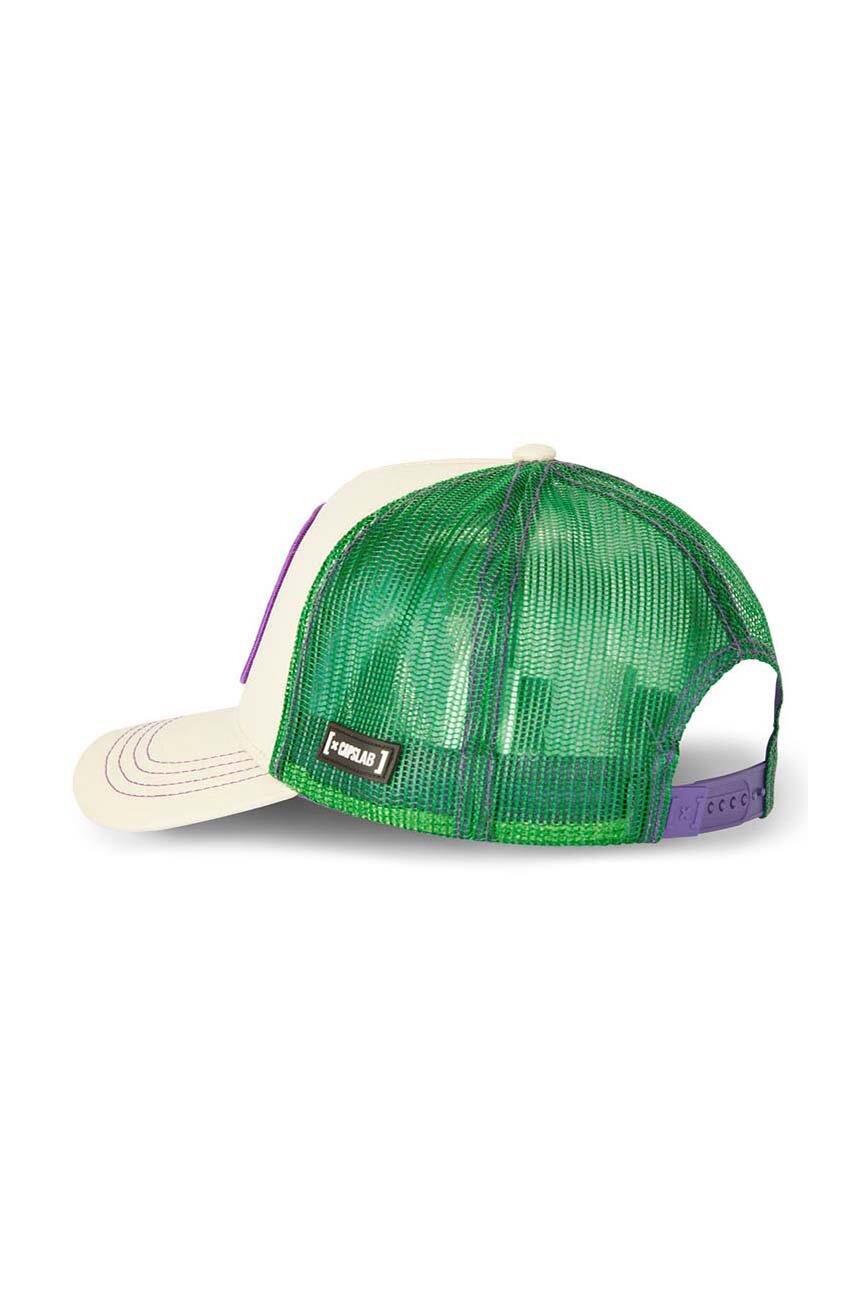 Capslab czapka z daszkiem DC COMICS kolor beżowy wzorzysta