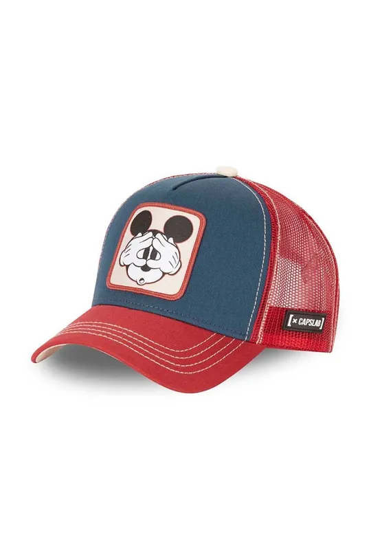 czerwony Capslab czapka z daszkiem DISNEY Unisex